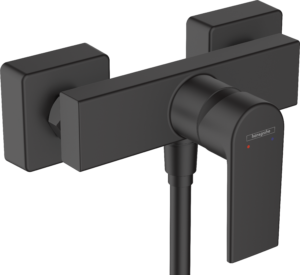 HANSGROHE VERNIS SHAPE BATERIE PERETE DUS NEGRU MAT
