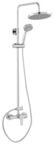 FERRO BATERIE PERETE DUS RITTO CU SET DE DUS COMPLET – CROM