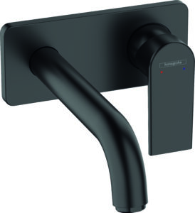 HANSGROHE VERNIS SHAPE BATERIE INCASTRATA LAVOAR PIPA 20.05 CM NEGRU