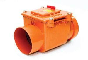 CLAPETA ANTIRETUR PVC 160