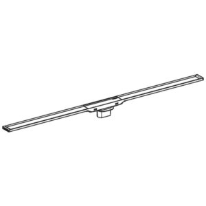 GEBERIT CANAL DUS CLEANLINE20 L=30-90CM INOX LUCIOS/INOX PERIAT