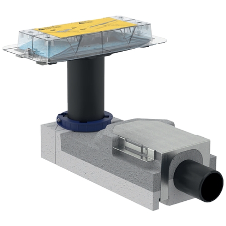 GEBERIT SET INSTALARE CANAL DUS CLEAN LINE INALT.MONTAJ 9-22CM