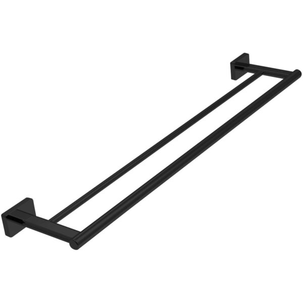 FERRO PORTPROSOP BARA DUBLU 60CM GRETA NEGRU MAT