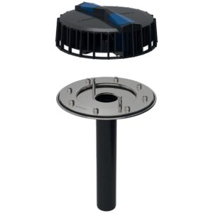 GEBERIT PLUVIA RECEPTOR TERASA PLUVIA CU FLANSA PENTRU JGHEABUR 12L/S