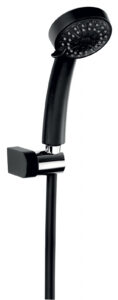 FERRO SET PARA DUS CU SUPORT SI FURTUN FLEXIBIL NEAGRA