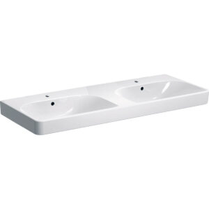 GEBERIT SMYLE LAVOAR DUBLU, DESIGN DREPTUNGHIULAR
