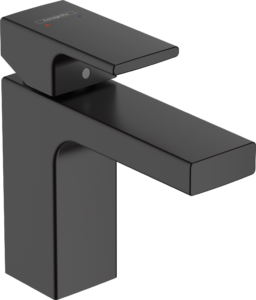 HANSGROHE VERNIS SHAPE 100 BATERIE LAVOAR VENTIL POP-UP  NEGRU MAT