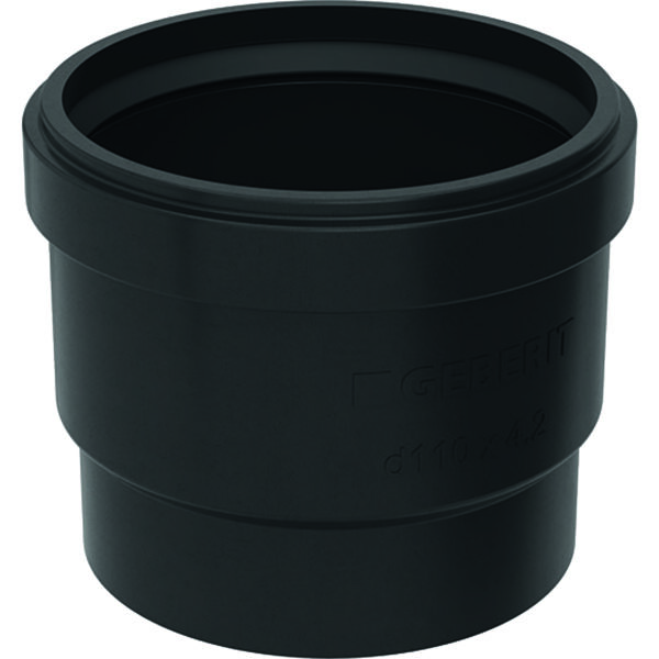 GEBERIT PLUVIA MUFA CU INEL DE ETANSARE CU MANSETA: D=75MM