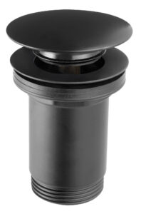 FERRO VENTIL LAVOAR CLICK-CLACK 5/4″ ROTONDO – NEGRU