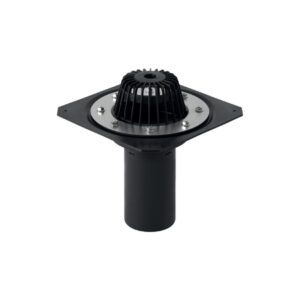 GEBERIT PLUVIA RECEPTOR TERASA CU FL. PT.FOLII DE HIDROIZ.- 7L/S D=110