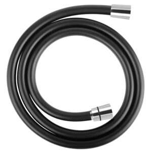 FERRO FURTUN DUS RAC.CONIC PVC NEGRU CROM - 1.5M