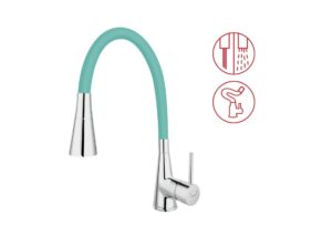 FERRO BATERIE STATIVA BUCATARIE PIPA ELASTICA VERDE-MENTA ZUMBA II